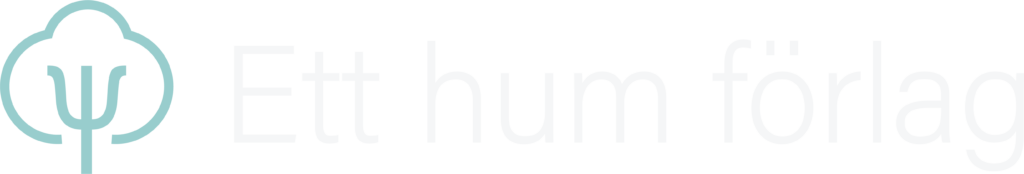 Logotyp Ett hum förlag orginal grön ikon med vit text